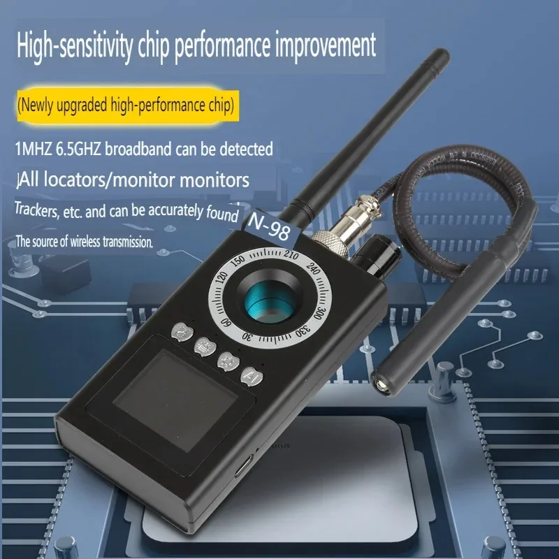 المهنية مكافحة التجسس كاميرا كاشف علة الماسح الضوئي حماية الأمن الصوت RF إشارة كام الأدوات المخفية سيارة لتحديد المواقع المقتفي مكتشف #4