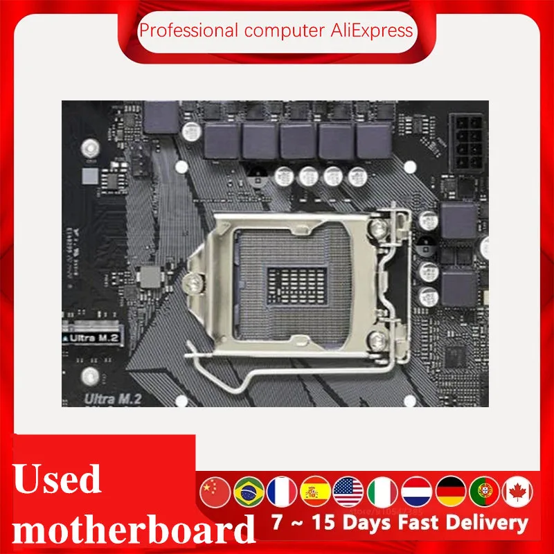 Used For ASRock B460M-HDV Original Desktop Intel B460 Motherboard LGA 1200  i7/i5/i3 USB3.0 M.2 SSD board