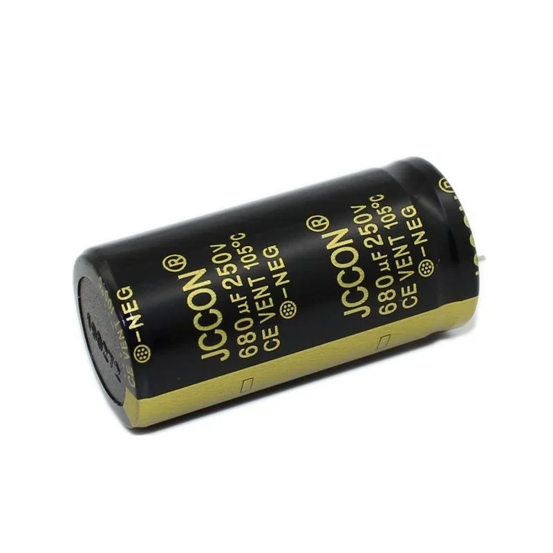 250v680uf JCCON Thick-foot Electrolytic Capacitor Volume 25x50  Inverter Power