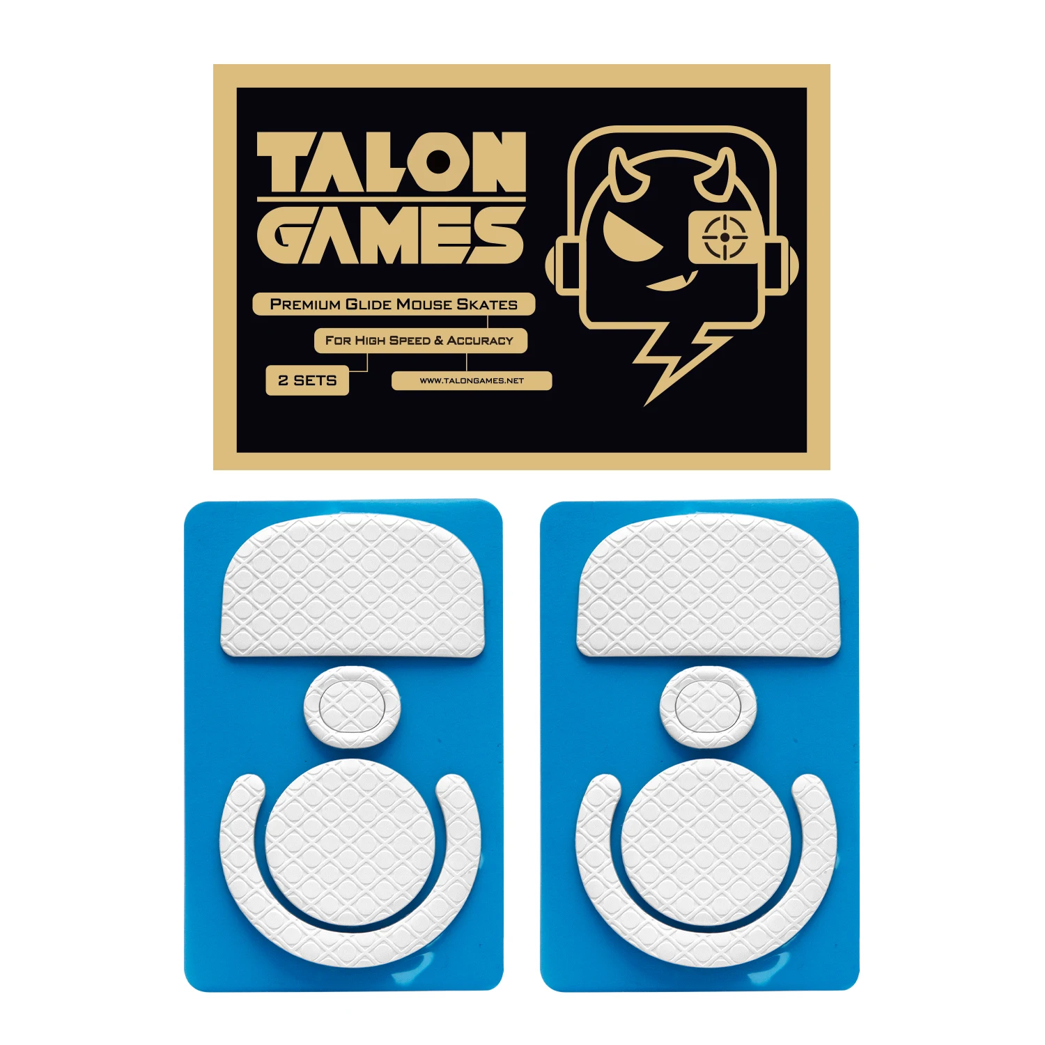 

TALONGAMES 3D Series Mouse Feet Skates For Logitech G PRO X Superlight Wireless Mouse Replacement Glide Feet Mouse Sticker Sole