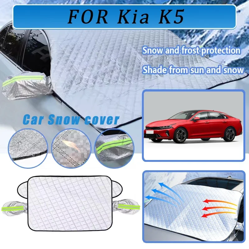 

Thickened Car Now Sunshade Windshield Cover With 5/9 Magnets UV Protection Anti Snowboard Sunlight For Front Windsh For Kia K5