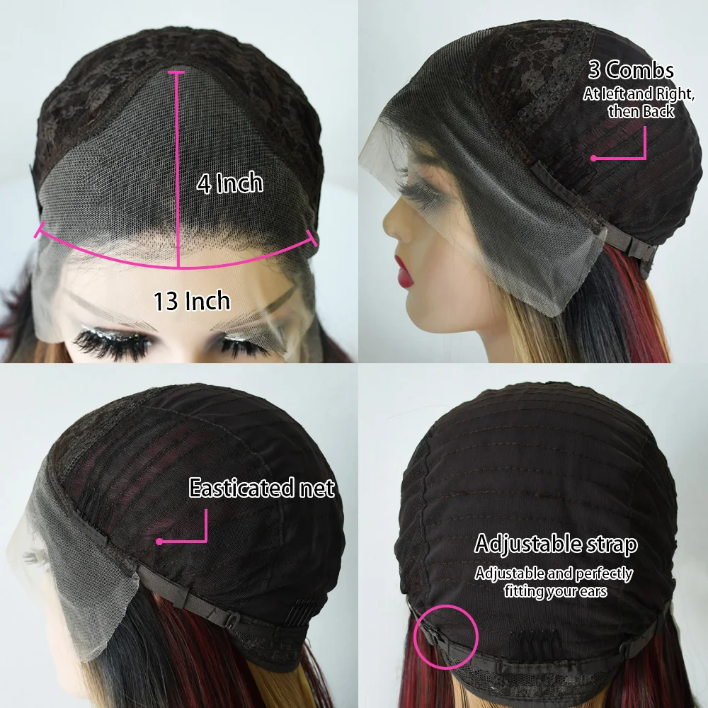 شعر مستعار بني داكن طويل الجسم موجة الدانتيل شعر مستعار أمامي 32 بوصة 200 الكثافة 13X4 Hd الدانتيل الباروكات قبل قطعها الاصطناعية الدانتيل شعر مستعار أمامي يوميا