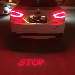 STOP Laser Tail Light Brighten Up Your Car with This LED Laser Fog Light Vehicle Anti-Collision Taillight Brake Warning Lamp!