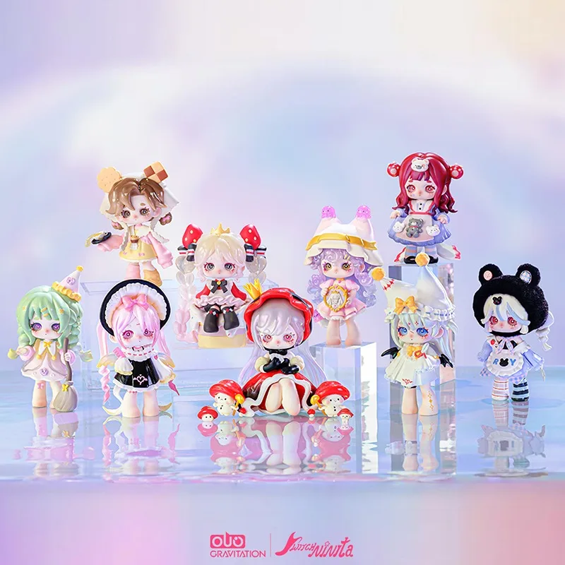 

Ninita Mirror Paradise Series слепая коробка игрушки Kawaii аниме фигурка настольный орнамент куклы-сюрприз Mystery Box подарок для девочек