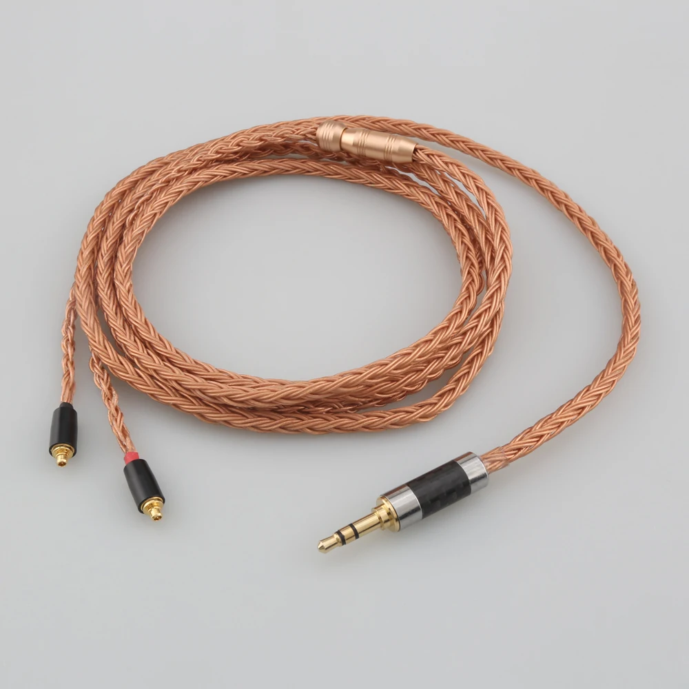 HiFi XLR 4.4mm 2.5mm 3.5mm zrównoważony 16 rdzeniowy 99% 7N OCC kabel do słuchawek dla AKG N5005 N30 N40 MMCX Sennheiser IE300 IE900