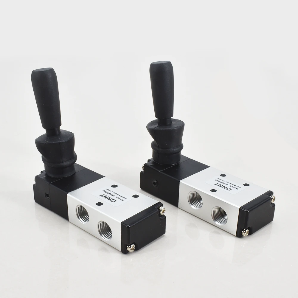 5 Port 3 Position 4H230-08 4H330-10 4H430-15 BSP 1/4 3/8 1/2 Manual Return / Spring Return  Pneumatic Control Air Hand Valve