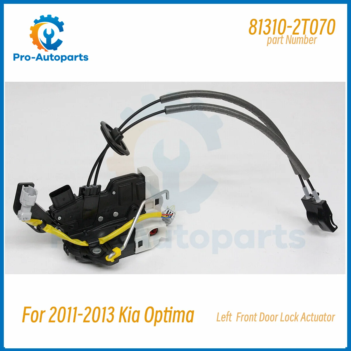 

81310-2T070 Front Right Left Driver Side Door Lock Latch Actuator Assy for Kia Optima 2011 2012 2013 Hybrid 2.0L L4 81320-2T070