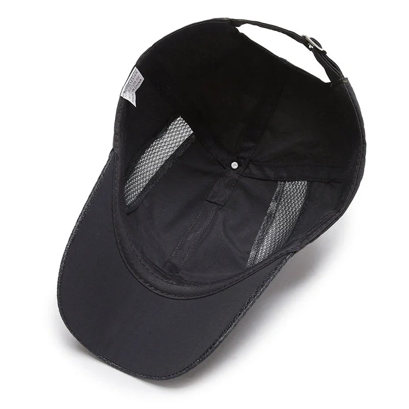 Men's Spring and Summer Shade Baseball Cap Light Breathable Sun Hat Outdoor Sun Protection Fishing Cap