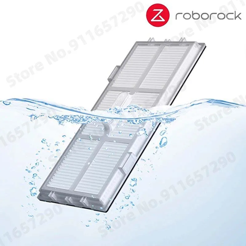 Ban Đầu Roborock S7 Các Phần Của Bộ Lọc Có Thể Giặt Được Chính Chổi Cây Lau Nhà Vải Bàn Chải Cạnh Bên Túi Bụi Chân Đế Robot Hút Bụi Phụ Kiện