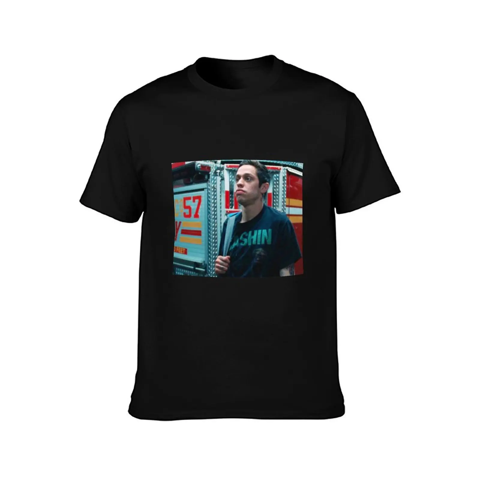 Pete Davidson in the King of Staten Island Movie Design T-Shirt Plus Size Summer Short Sleeve T-Shirt