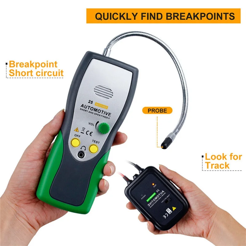 

1Set Automotive Short Open Circuit Finder Tester Car Trucks Cable Tracker Car Circuit Scanner Plastic