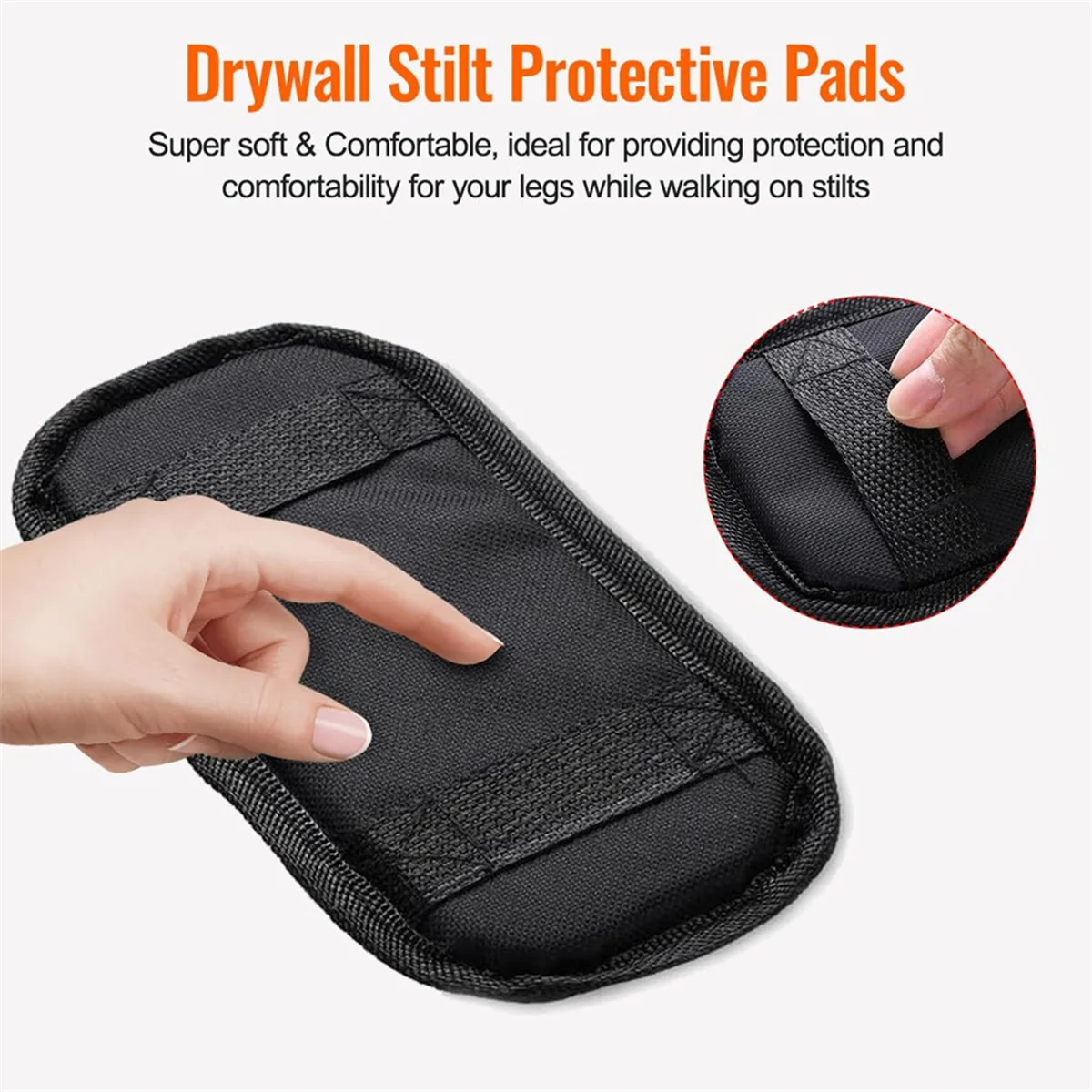 Popular_4PCS Drywall Stilts Leg Band Straps,Adjustable Leg Fixation Strap Kit