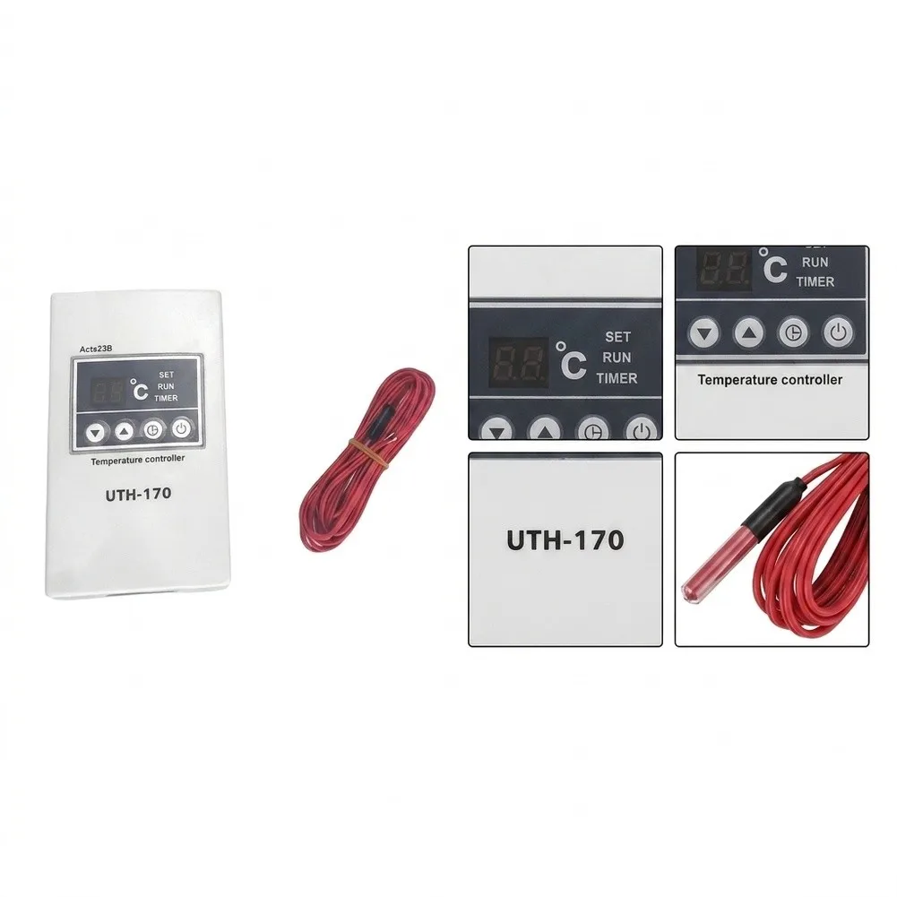 Touch Screen Sauna Thermostat 4KW 18A 100‑240V Digital Temperature Controller Data Record Export For Sauna Steam Room Heating