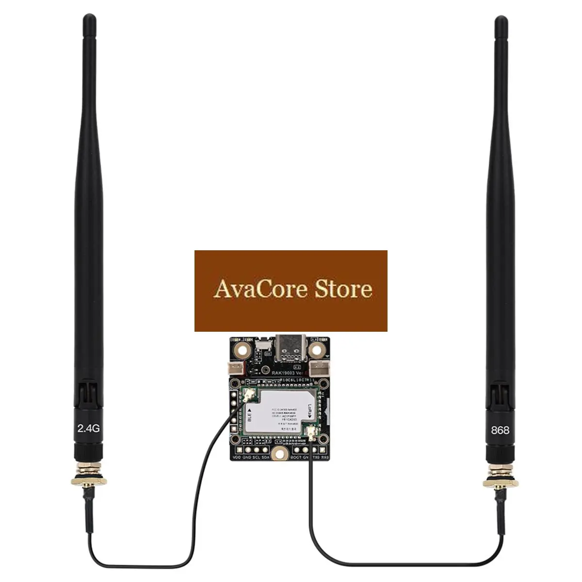 AvaCorePromotion Meshtastic Meshcore Node Repeater WisMesh RP2040 Kit Board Wisblock Core Module Lora Mesh 868mhz