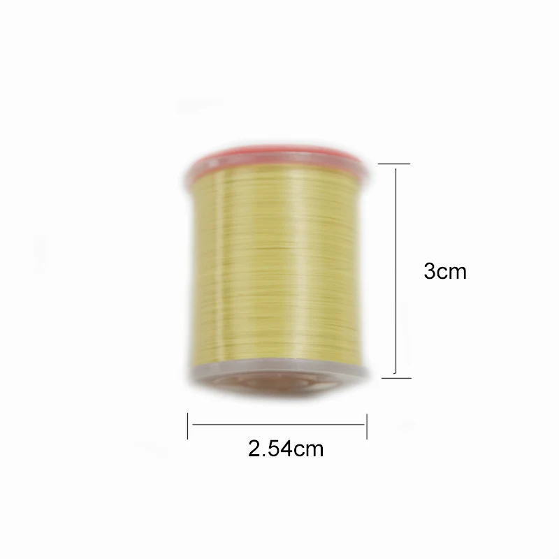 CONTEMPLATOR 100meters/spool 200D Super Strong Fly Tying Threads Saltwater Pike Bass Large Fly KEVLAR Aramid Fiber Tying Thread