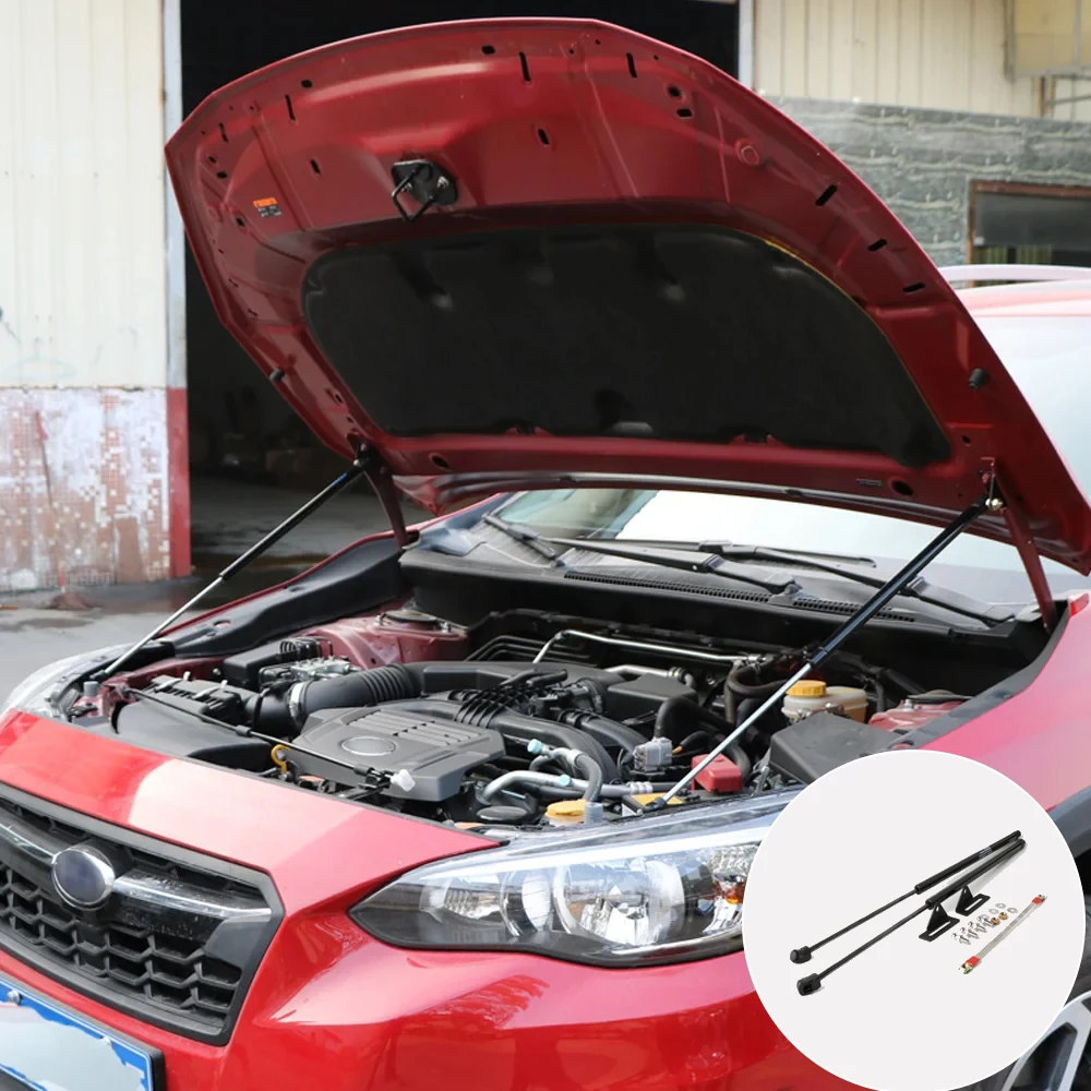 

Подъемник переднего капота автомобиля поддерживает газовую пружину, рычаги капота, амортизаторы для Subaru XV Crosstrek GT 2018-2021, автозапчасти, аксессуары