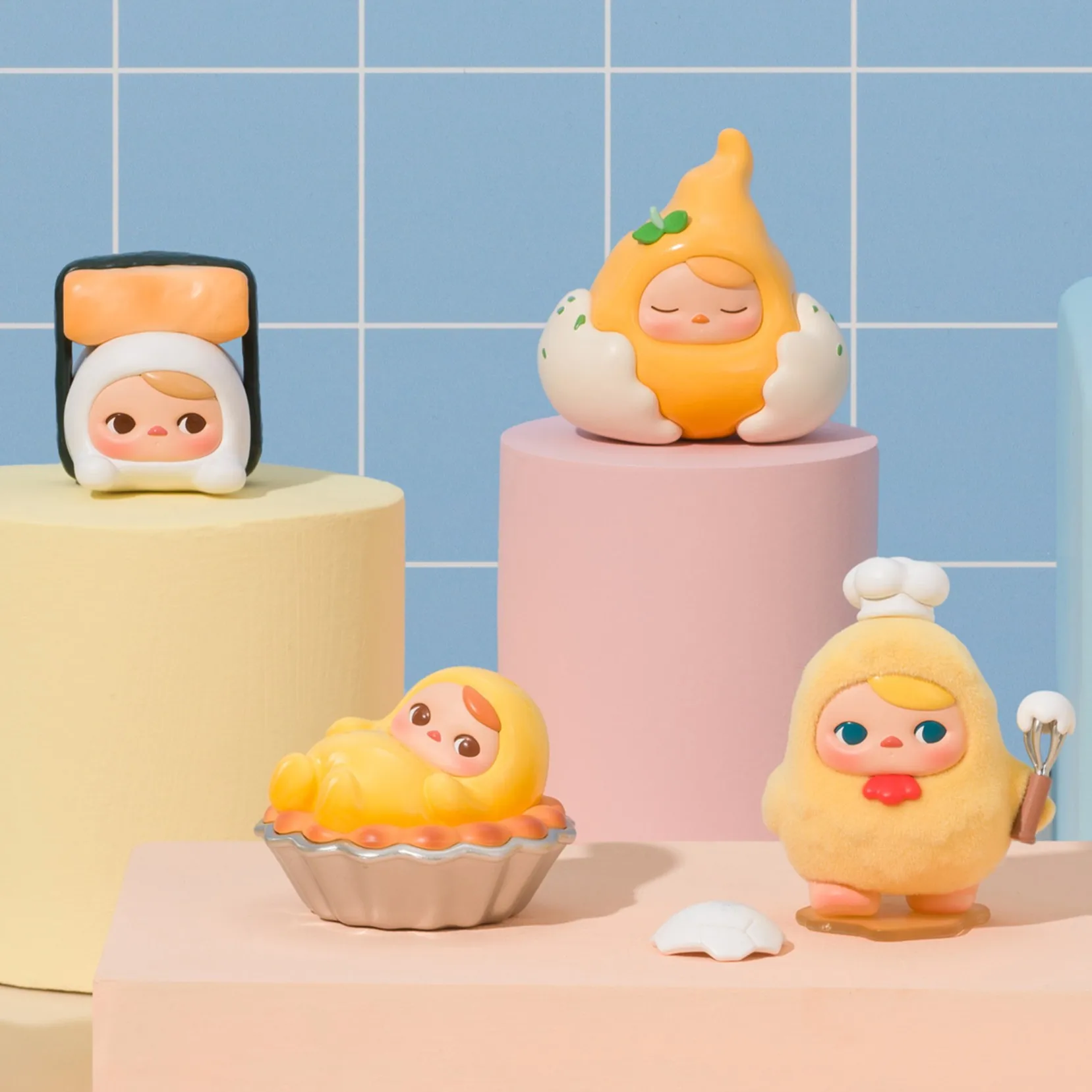 

Pucky Egg Beanie Series Blind Box Confirmed Mystery Box Action Figures Cute Doll Creative Gift Fashion Toy