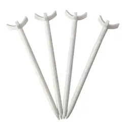 Durable Golf Tee Professional Golf Accessories 10pcs 3-prong Plastic Golf for Reduced for Practice for Performance for Enhanced