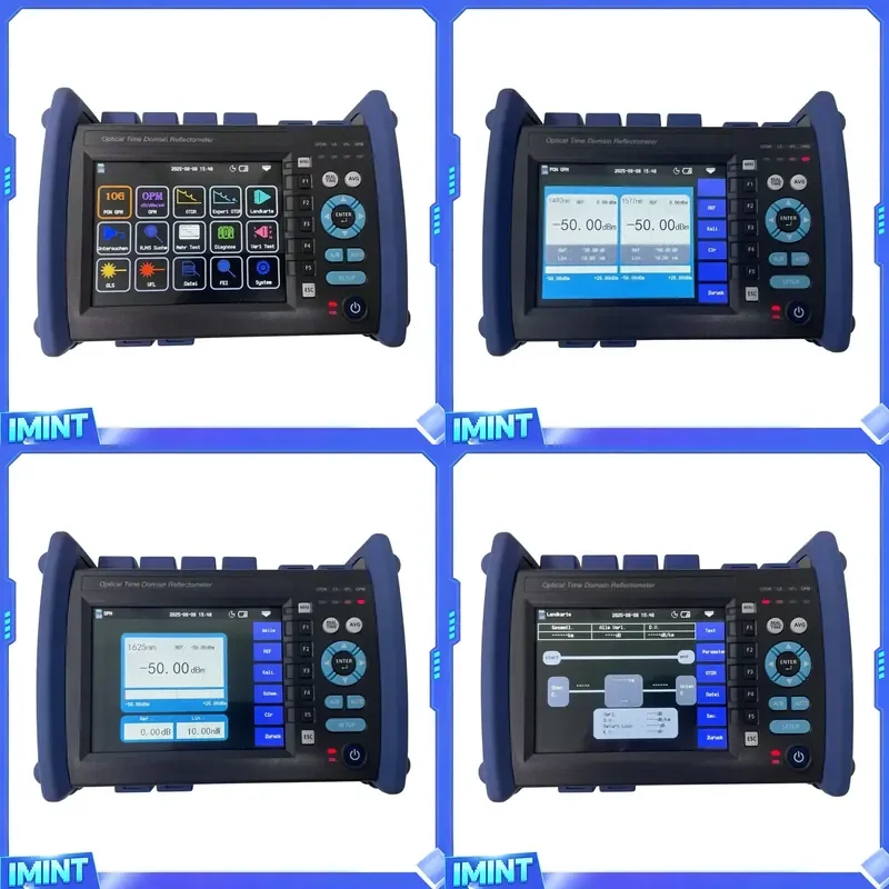 1310/1550 1310/1550/1625 1310/1550/850/1300nm SM MM PON 5M~180KM OTDR with 12 Functions in 1 Device