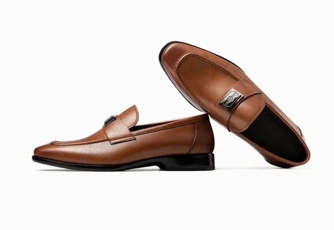 

2025 New Men's Formal Shoes Genuine Leather Business Casual Shoes