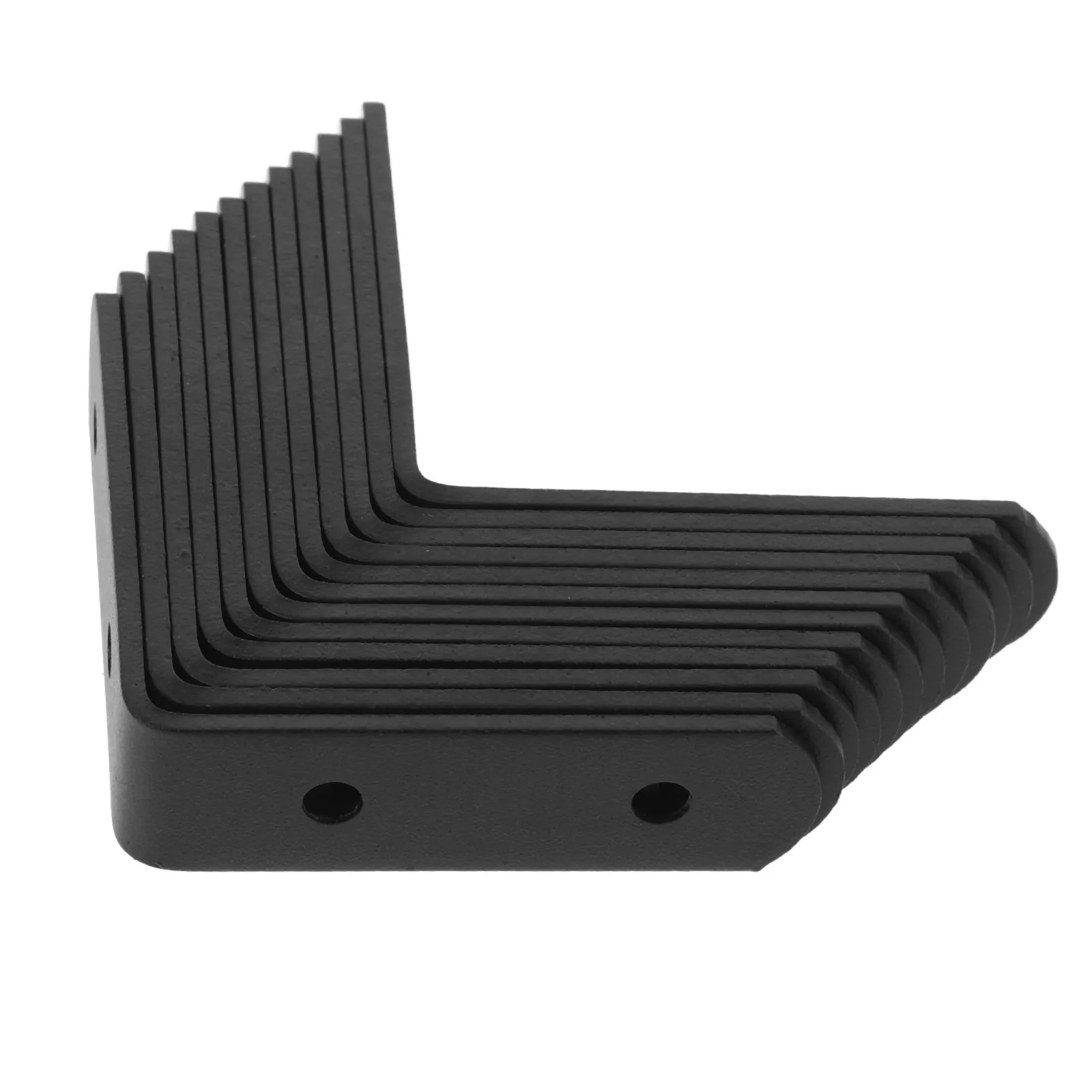 

12 шт. Угловые кронштейны из нержавеющей стали L-образной формы, усиленные, для полок и мебели, металлические