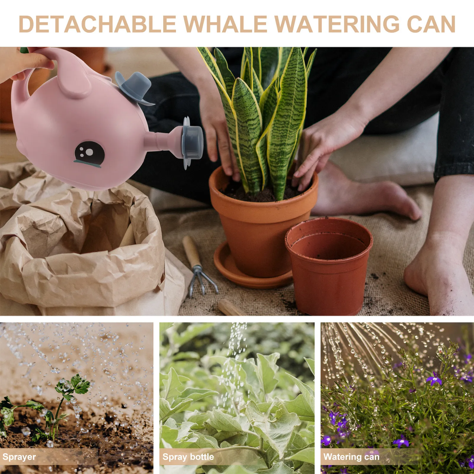 1 buah pot penyiram tanaman be - Gardening Tools Watering Can ulasan dan harga
