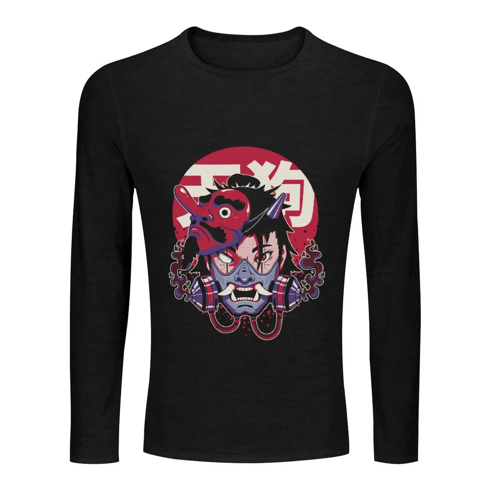 Cyber Tengu Long T-Shirt cute clothes mens clothes