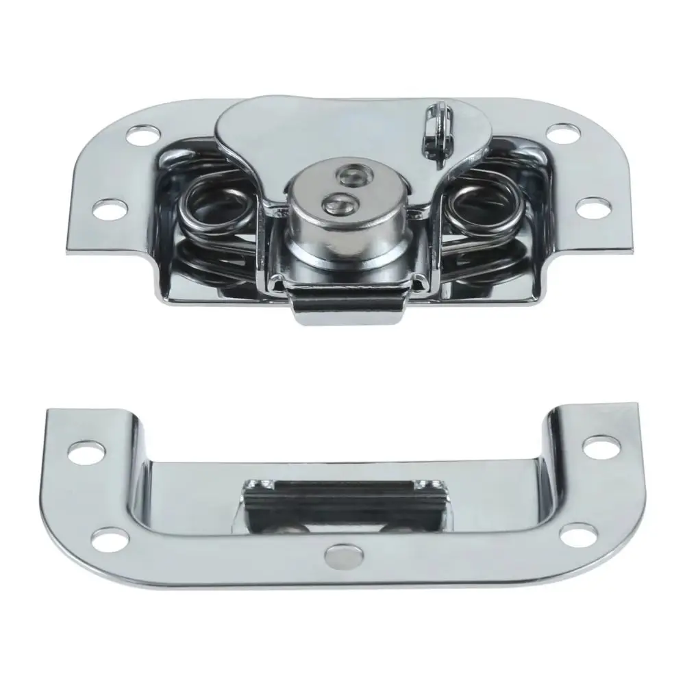 4 шт., подпружиненный поворотный замок-бабочка, пряжка, защитный замок, утопленное крепление, замок для кейса, антикоррозийный замок из сплава для воздушной коробки