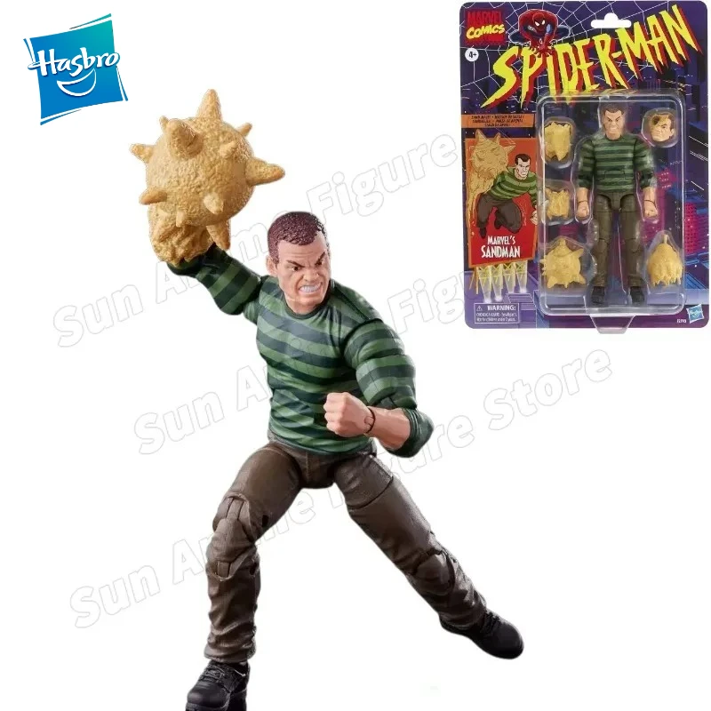 

New Original Hasbro MARVEL Legends Spider ManThe Villain Sand Man Action Figure Toys Gifts Toys Gifts Model