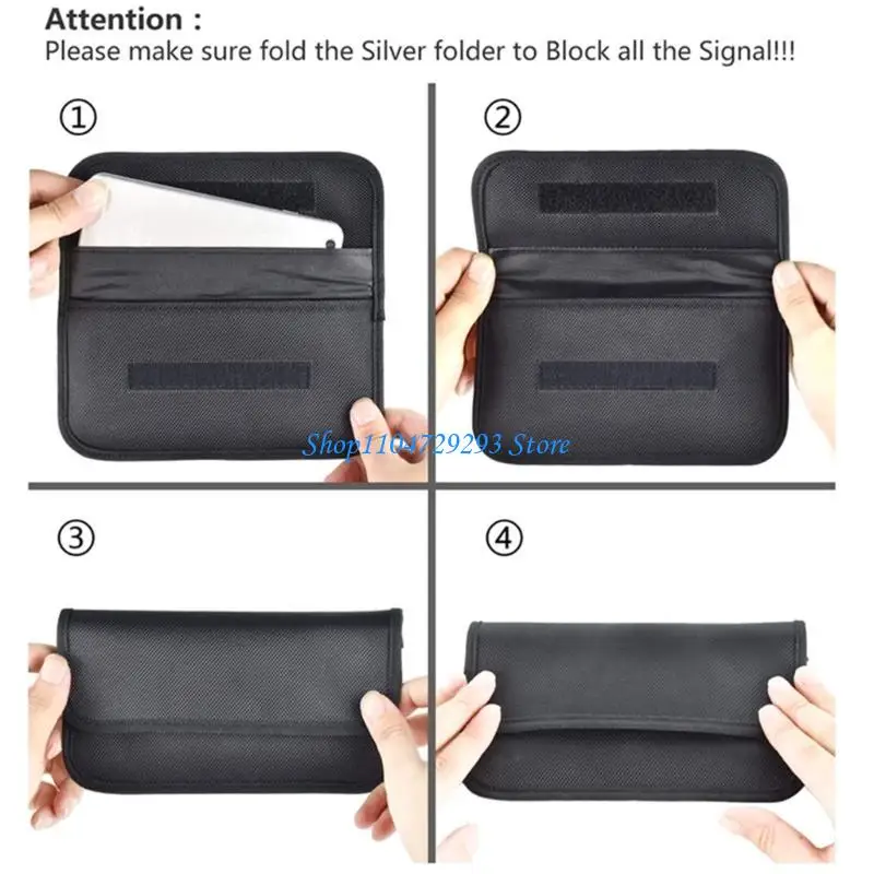 

Y2GD FaradayPouch for Car Key FaradayBag Car Key Blocking Pouh Keyless Entry