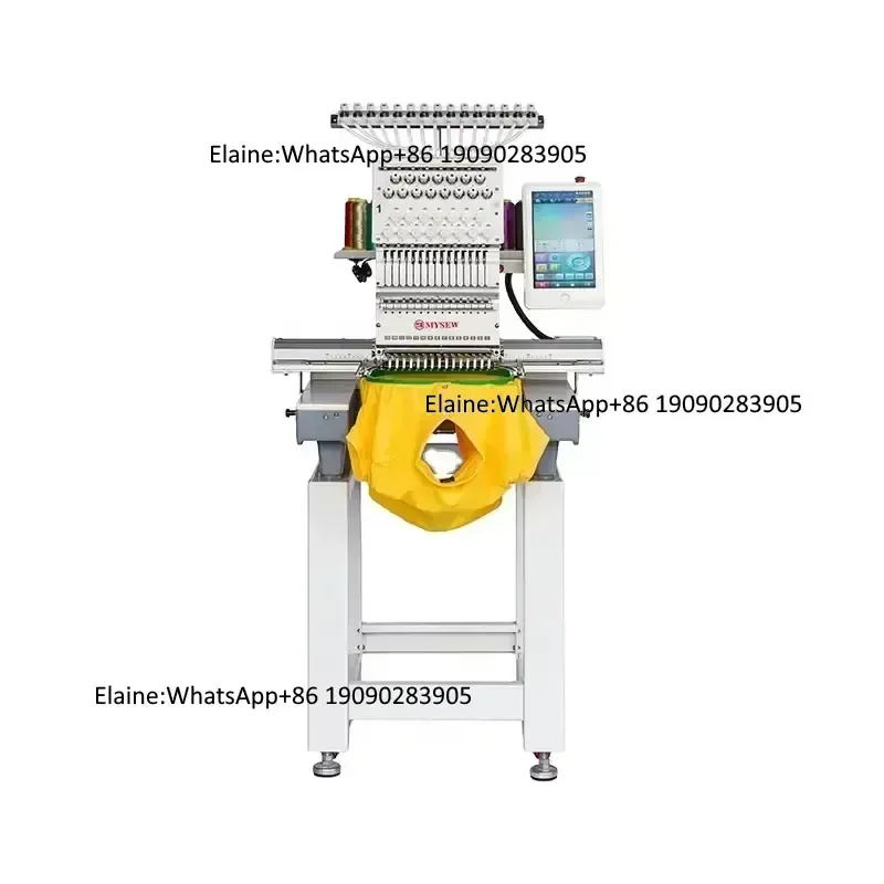MYSEW MFGS1201 Automatic Digital Intelligent High Speed 12needles Single Head Professional Clothes Industrial Embroidery