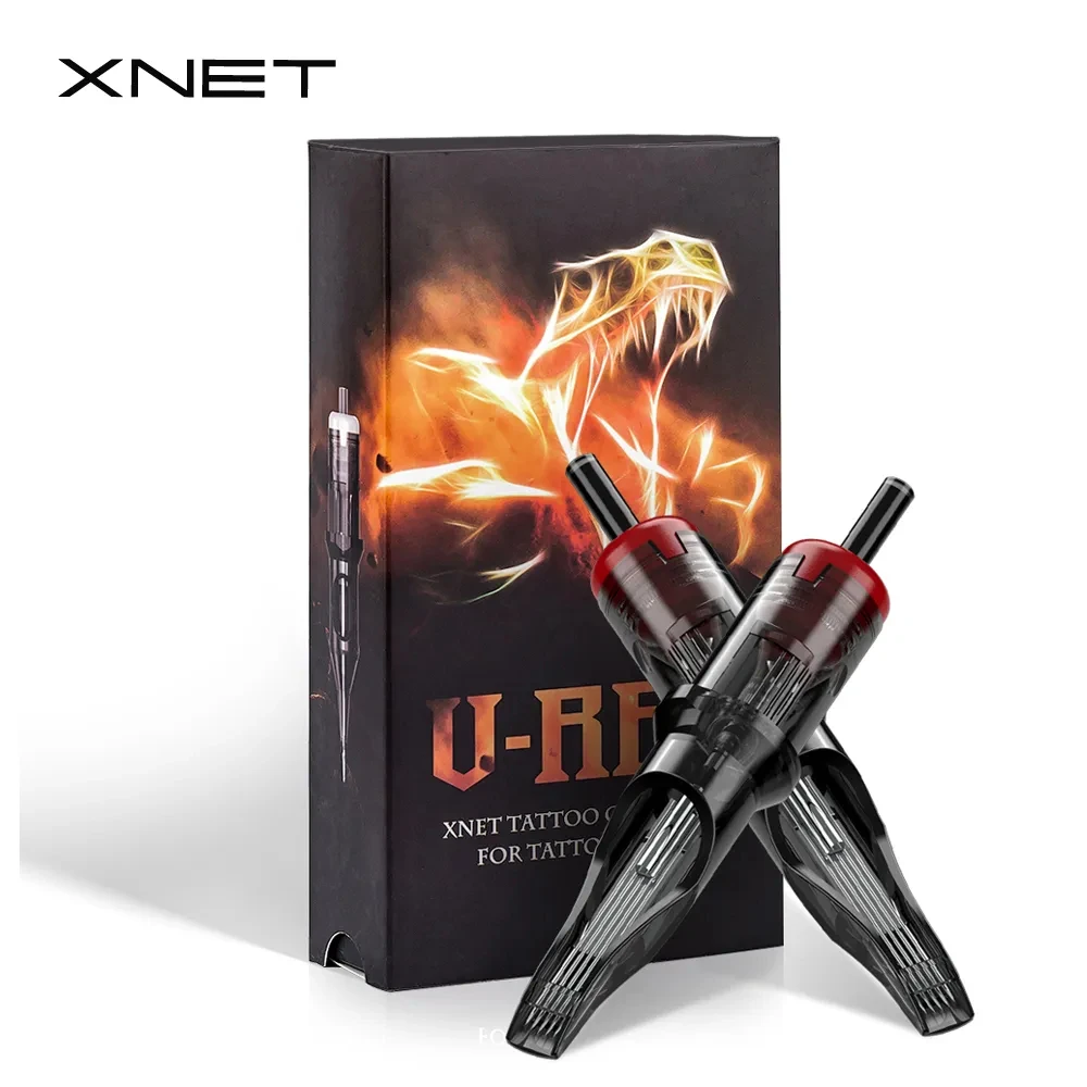 

XNET VREX 20pcs Tattoo Cartridge Needle Round Magnum RM 0.35mm for Permanent Makeup Needles 1205rm 1207rm 1211rm 1215rm 1219rm