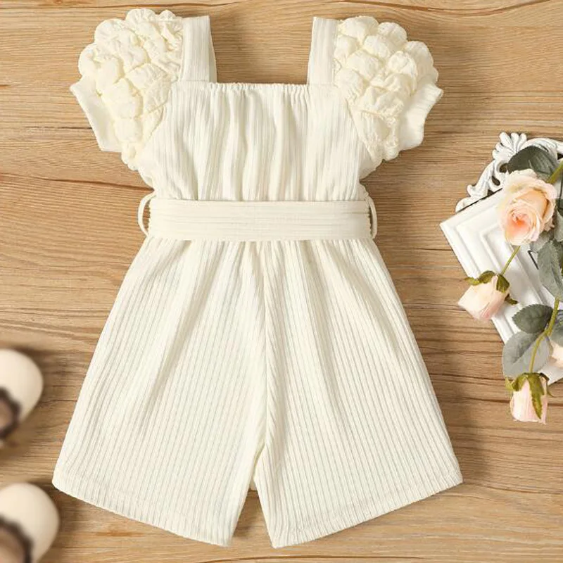 New girl baby fashion jumpsuit short