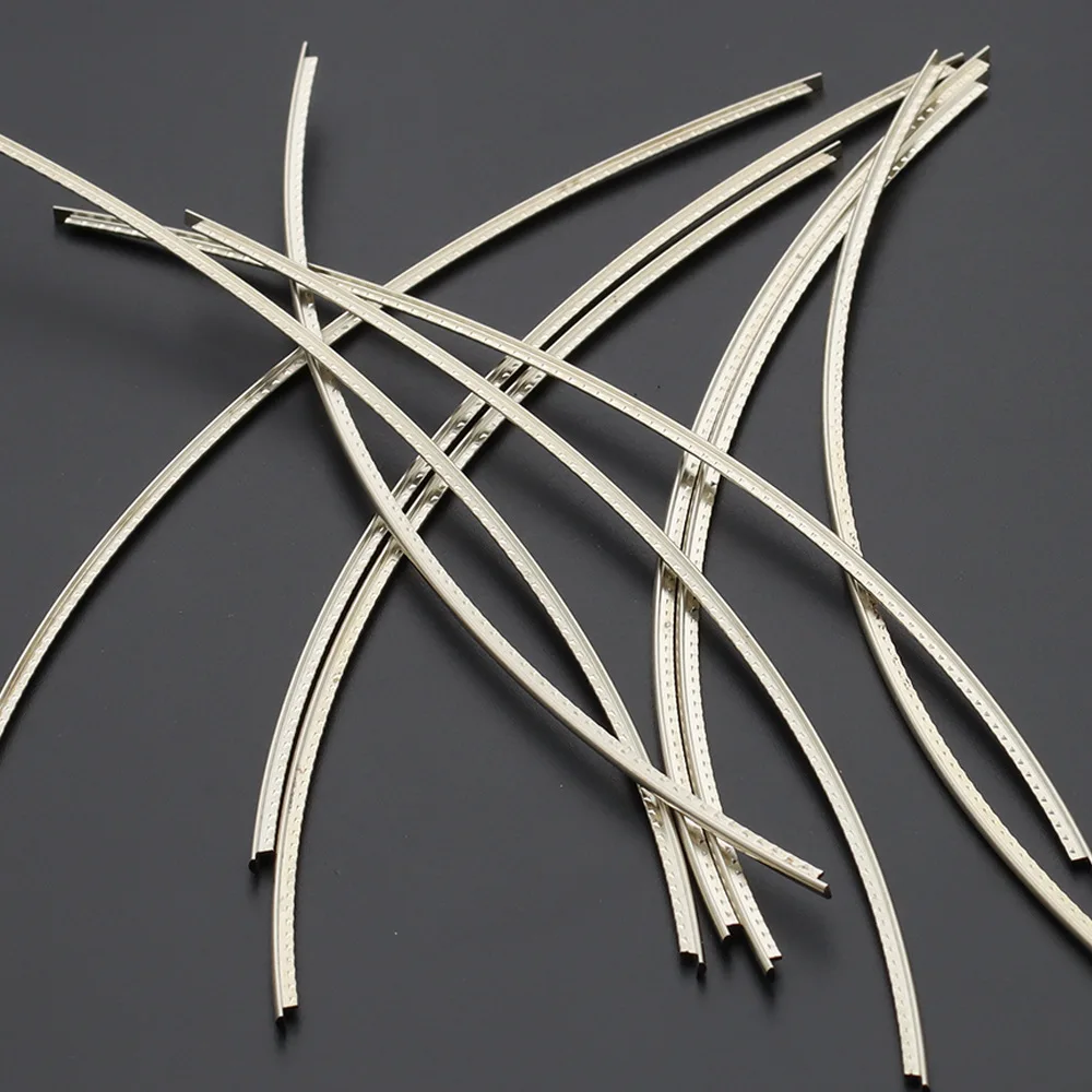 

Новая нержавеющая стальная проволока для гитарных ладов 20 см, замена для ремонта гитар (для лютьеров)