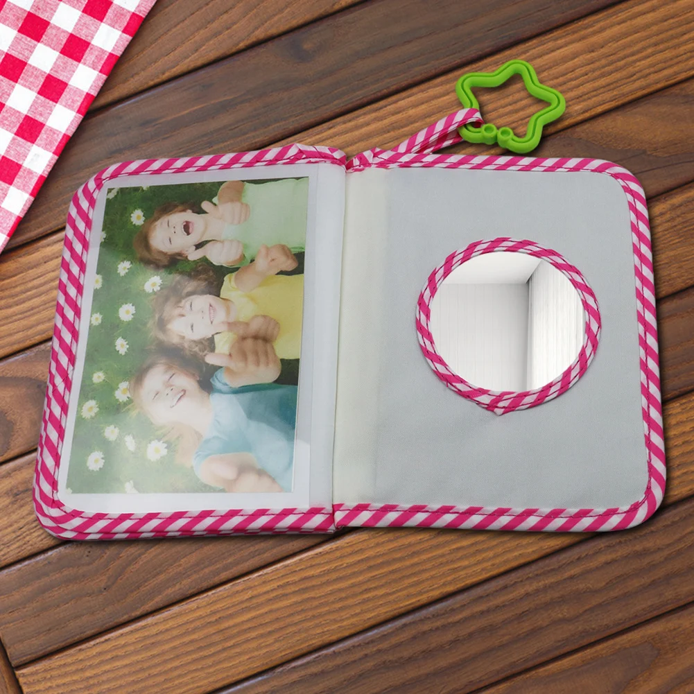 Album de famille pour bébé, premier album de bébé, tissu doux, album de souvenirs pour bébé, album photo mignon, collectionneur de photos pour nouveau-nés, tout-petits, fête prénatale