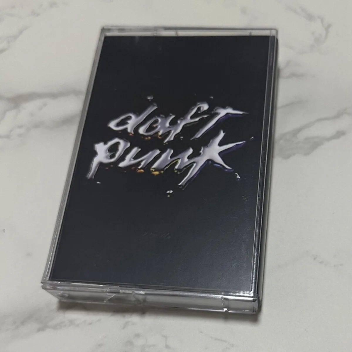 

Daft Punk Discovery Electronic Dance Music Cassette Tape with Lyric Book Retro Electronic Music for Electronic Fans Collectors
