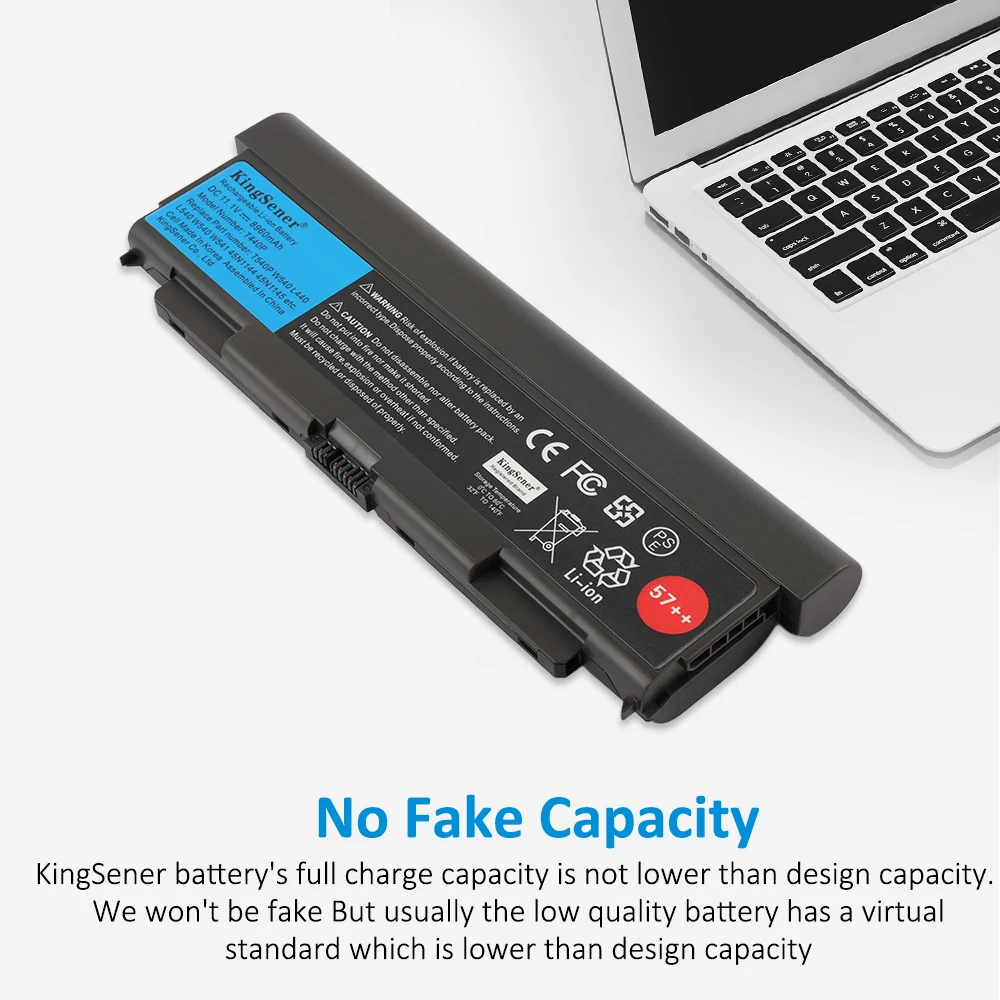 KingSener bateria do laptopa Lenovo ThinkPad T440P T540P W540 L440 L540 45N1152 45N1153 45N1149 45N1152 45N1145 45N1160 57 + 57 + + — zdjęcie produktu 6