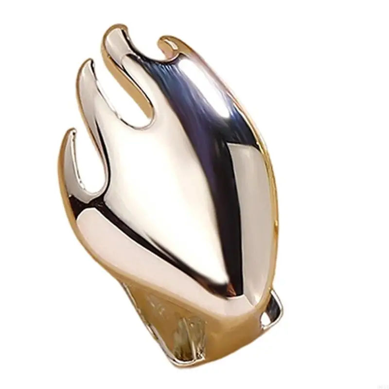 مجوهرات الأسنان ذات الملمس المعدني المناسب لزي الهالوين لهب الأسنان 964A