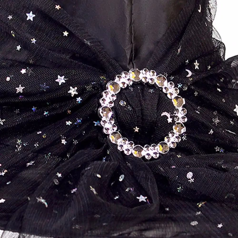 Simple Kids Female Hats Lace Drama Decor Fedoras Masquerade Hats Wizard Props Caps Halloween Hats Witch Caps Cosplay Party Hats