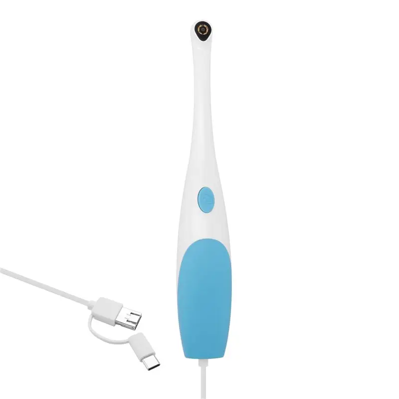 COME For Android Phone For PC Compatible Handheld Endoscope Type-C Inspection Borescope 3 In 1 USB Snake Camera 6 LED Lights