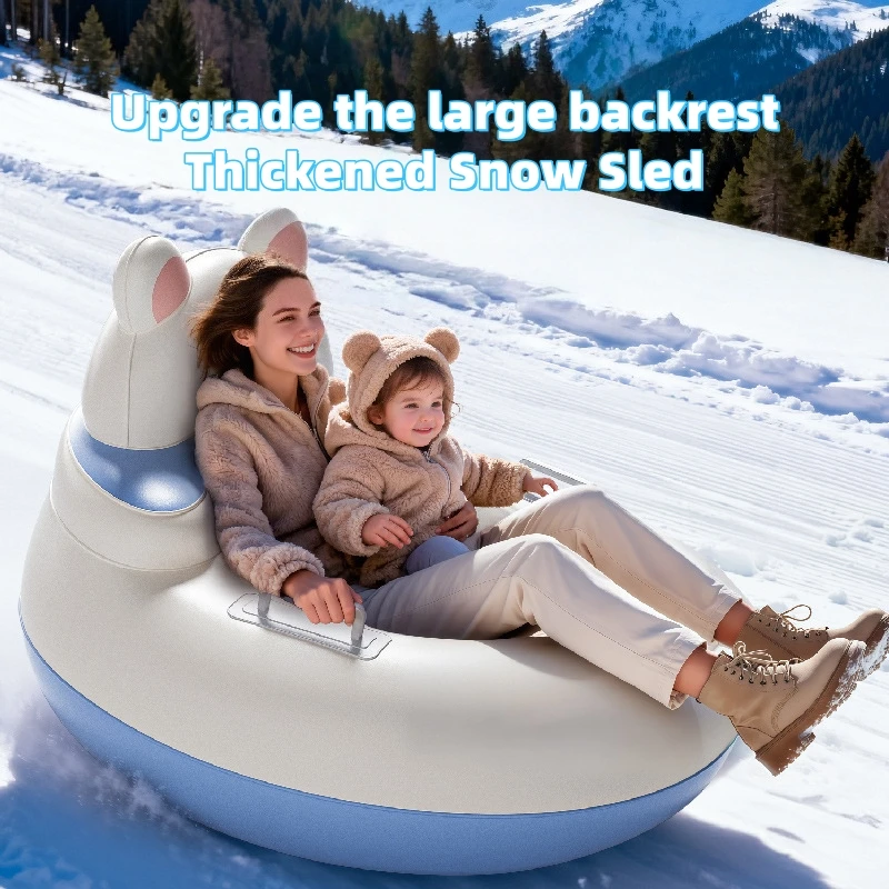 لوح تزلج سميك قابل للنفخ مستدير للاستخدام الخارجي مع لعبة تقليد حلقة مائية لوح تزلج قابل للنفخ من مادة PVC #1