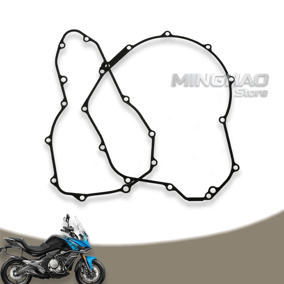 Left / Right Engine Cover Seal Gasket For CFMOTO 400NK 400GT 650NK 650GT 650MT 650TRG 2