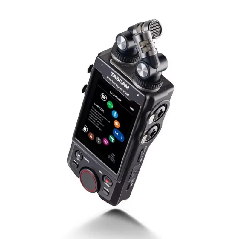 Tascam x8ハイレスマルチトラックハンドヘルドレコーダー、新しい