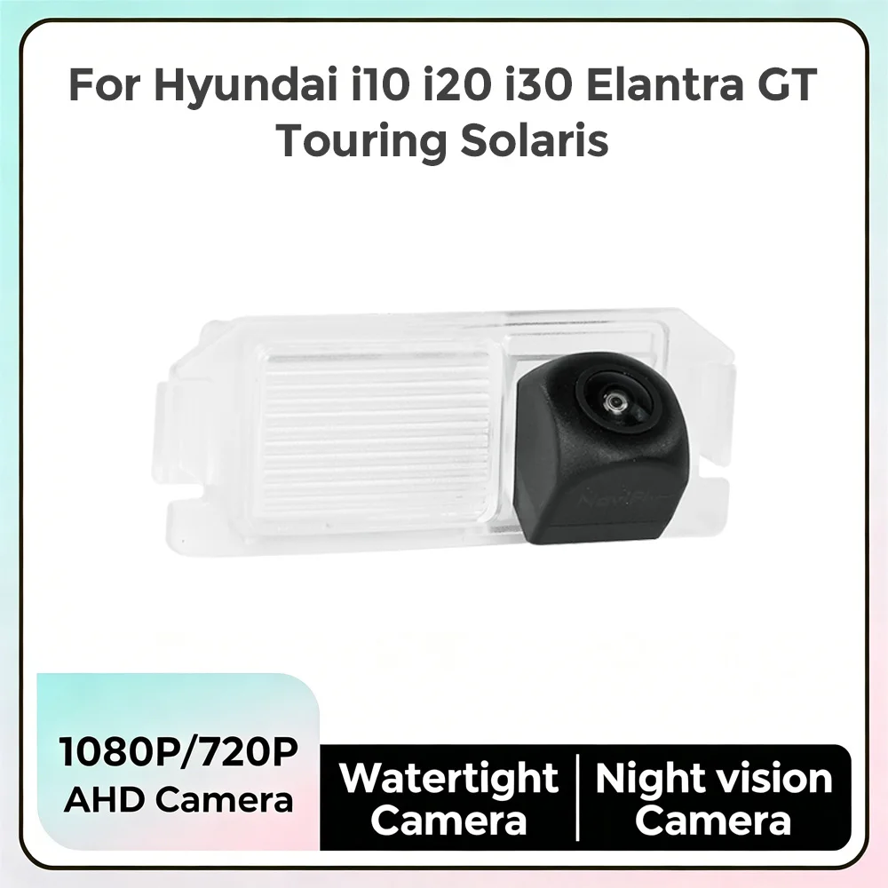 Car Rearview Camera for Hyundai I10 I20 I30 Elantra GT Touring Solaris Genesis Coupe 1080P 720P Wide Angle 170° Reverse Camera