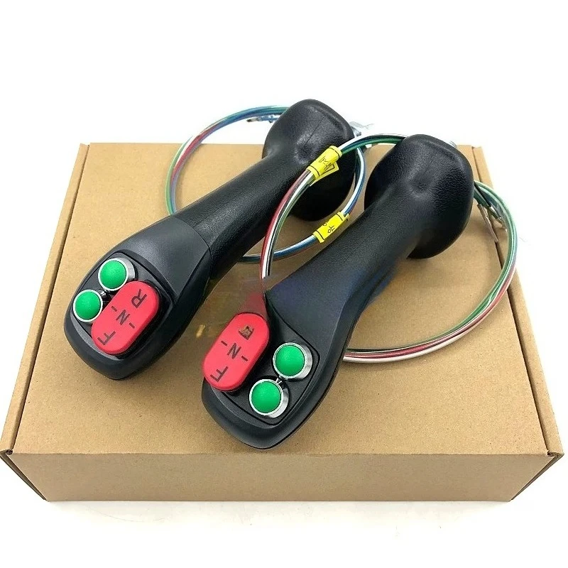 Excavator accessories modified handle with rocker FNR switch forward and backward