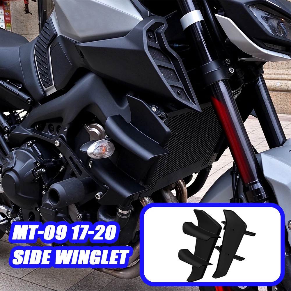 For YAMAHA MT-09/SP Side Wing Side Spoiler FRONTAL SPOILERS MT09 2017 2018 2019 2020 Front Spoiler Lower Spoiler Flank