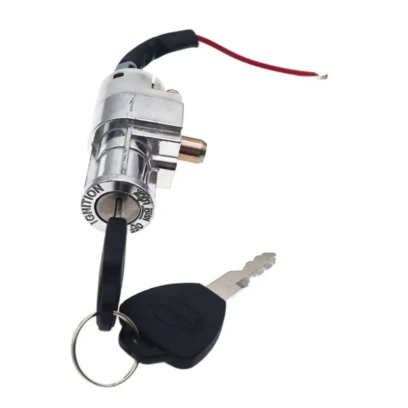 Universal Performance Motorcycle Battery Chager Mini Lock with 2 keys For Motorcycle Electric Bike Scooter E-bike Electric Lock