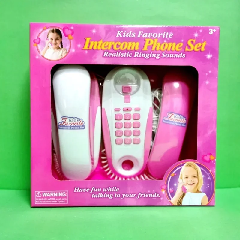 Kid Phone Toy - Bedrade Intercom-gametelefoons Voor Kinderen