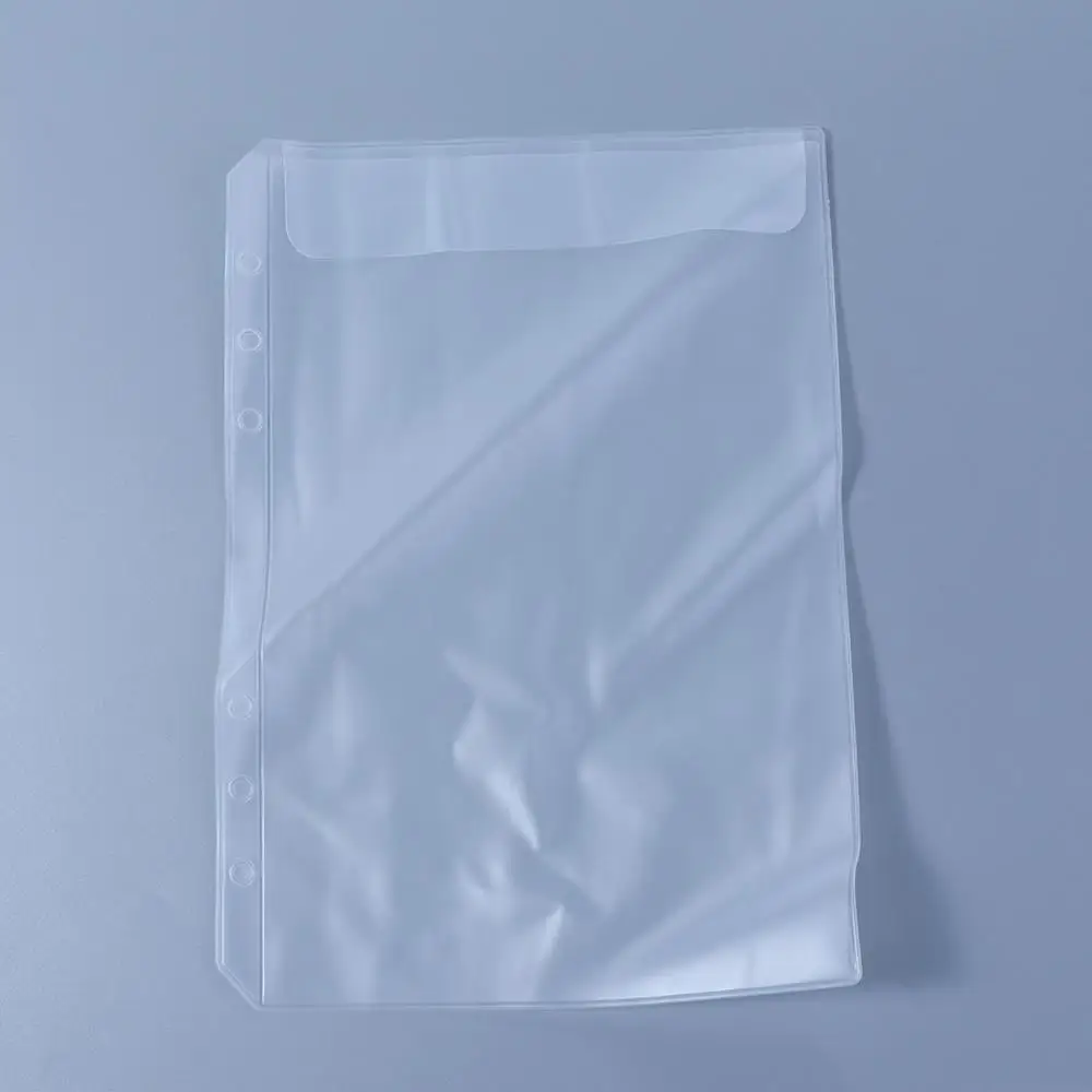 Organizer File Holder Stickers Storage Scrapbook PVC Notebook Pouch Bags Document Filing Bags Binder Pockets Binder Folders