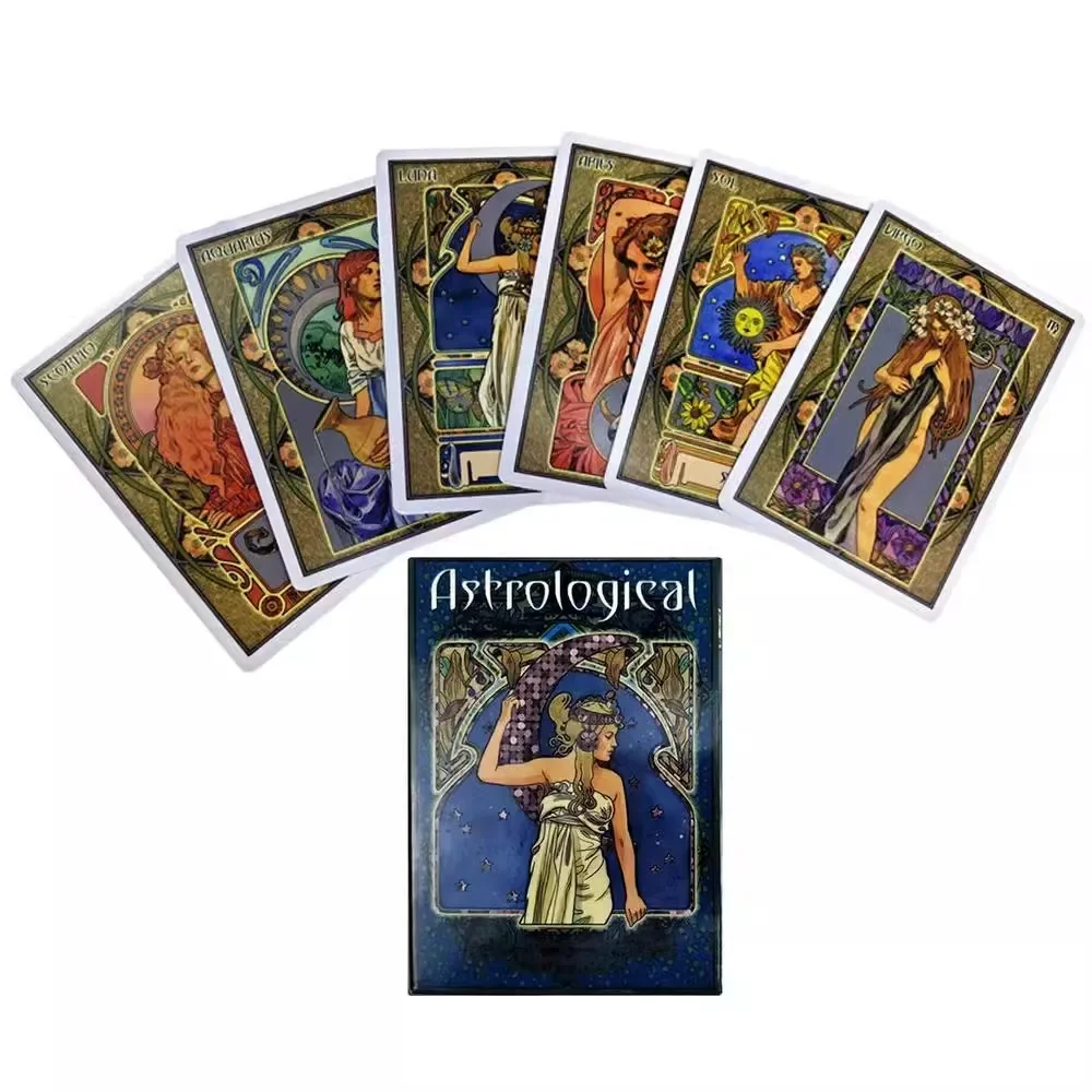 Astrological Lenormand Oracle Cards Tarot Divination Deck English Vision Edition Board Playing Game For Party